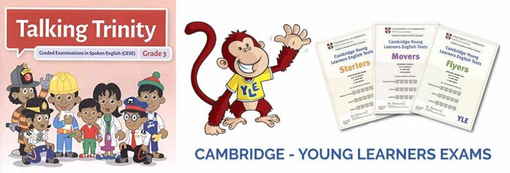 exámenes de inglés para niños de primaria